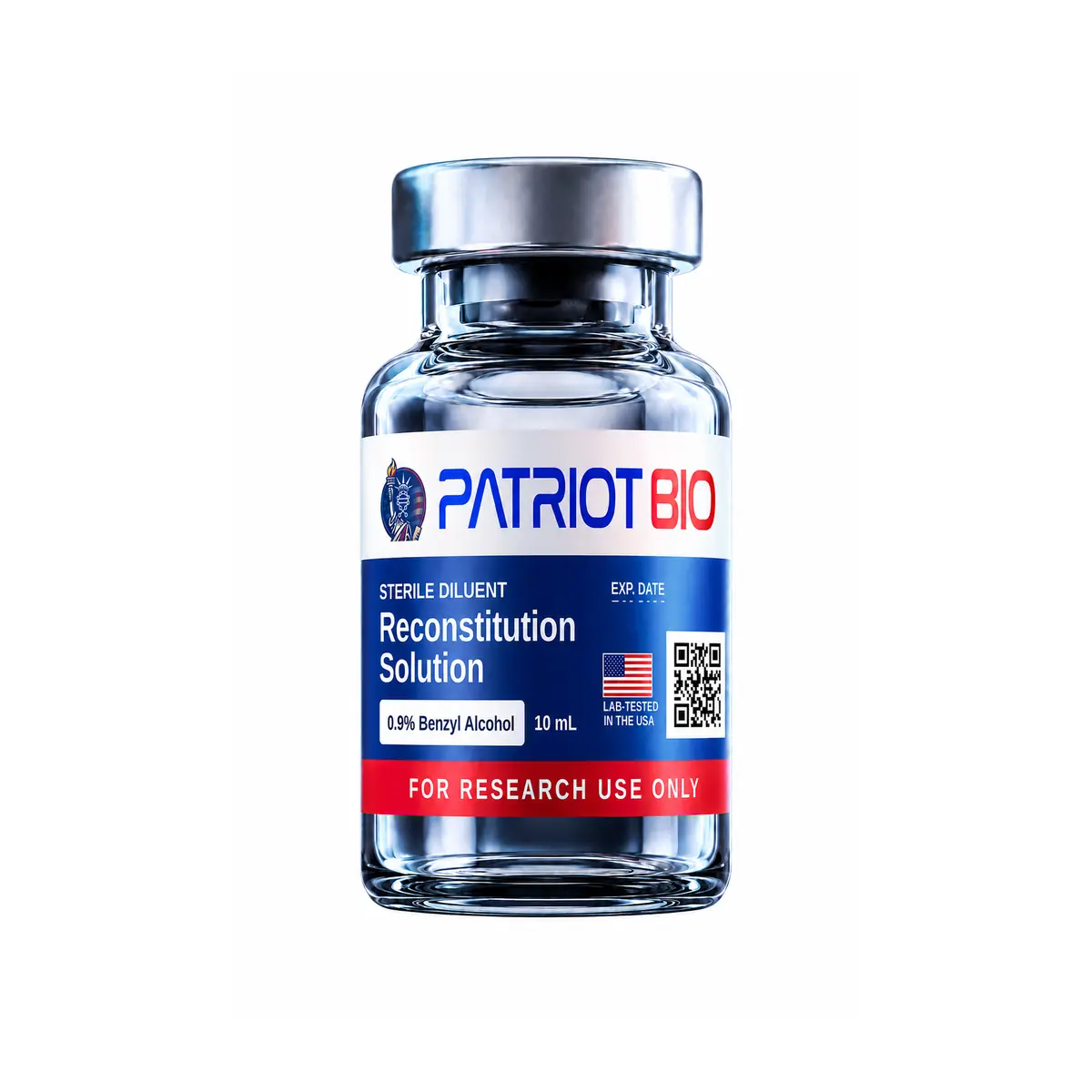 Reconstitution Solution research peptide vial
